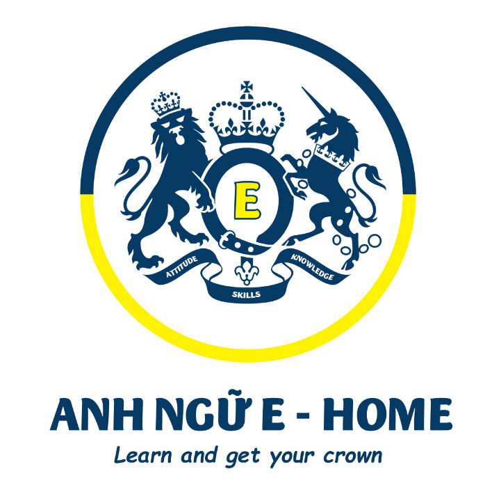 Logo Anh Ngữ E-HOME